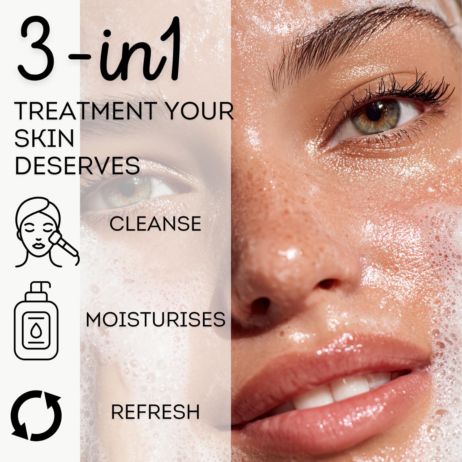 Chyler Paris Face Cleanser 100 ML | With Betaine, Niacinamide, Alpha Arbutin & Sodium Hyaluronate | Even Tone + Deep Hydration - Image 3